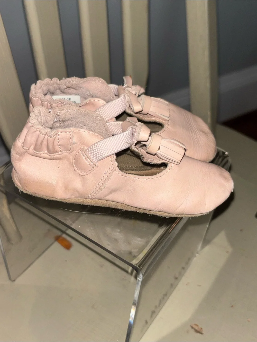 Robeez  12-18 mos  ballerina  Mary Jane Shoes